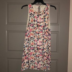 Paper crane geometric dress